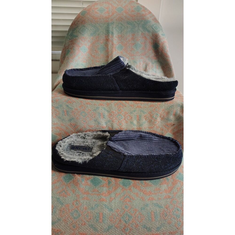 ONCAI Men's Blue Slippers Size‎ 12